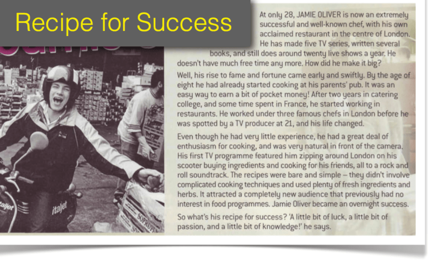 Making it Big: Read about Jamie