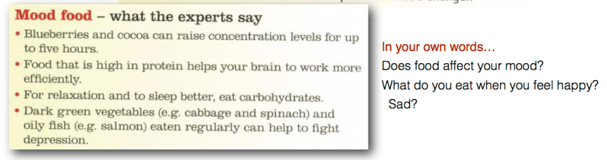 Making it Big: Discussing food & mood